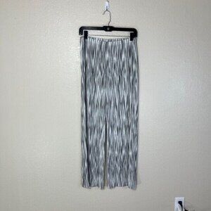 Chicos Travelers Pants Womens 0 Slinky Acetate Stretch Casual Art Laggenlook